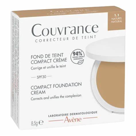 AVENE COUVRANCE COMPACT FOUNDATION CREAM NATURAL 1.1 SPF30+
