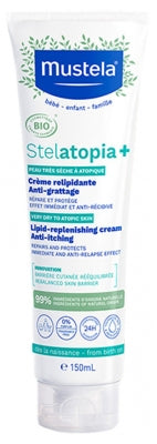 MUSTELA BEBE STELATOPIA LIPIREPLENISHING CREAM ANTI-ITCHING 150ML