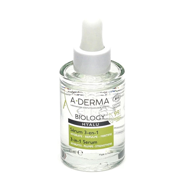 A-DERMA BIOLOGY 3-IN-1 SERUM HYALU