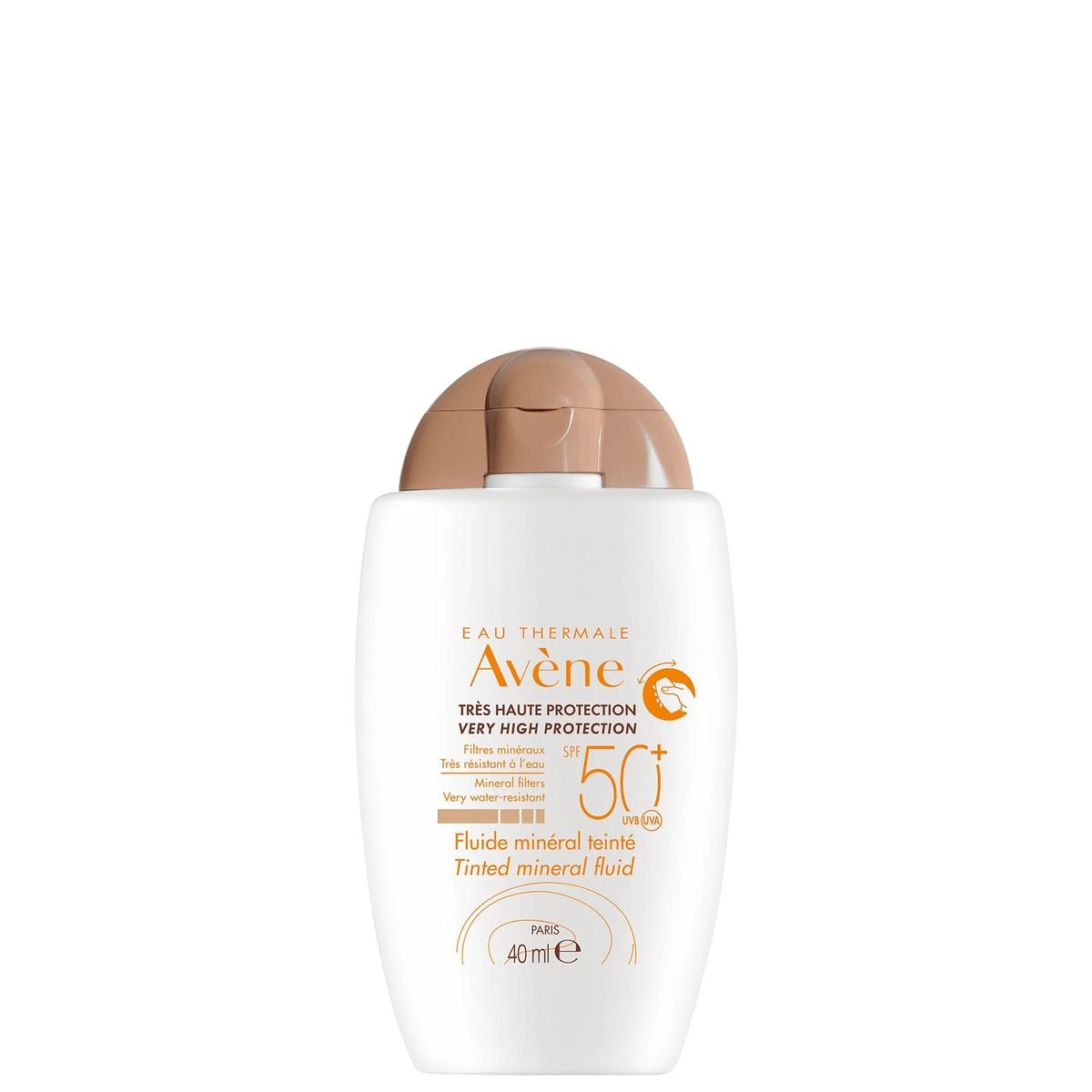 AVENE SPF50+ TINTED MINERAL FLUID FOR INTOLERANT SKIN  40ML