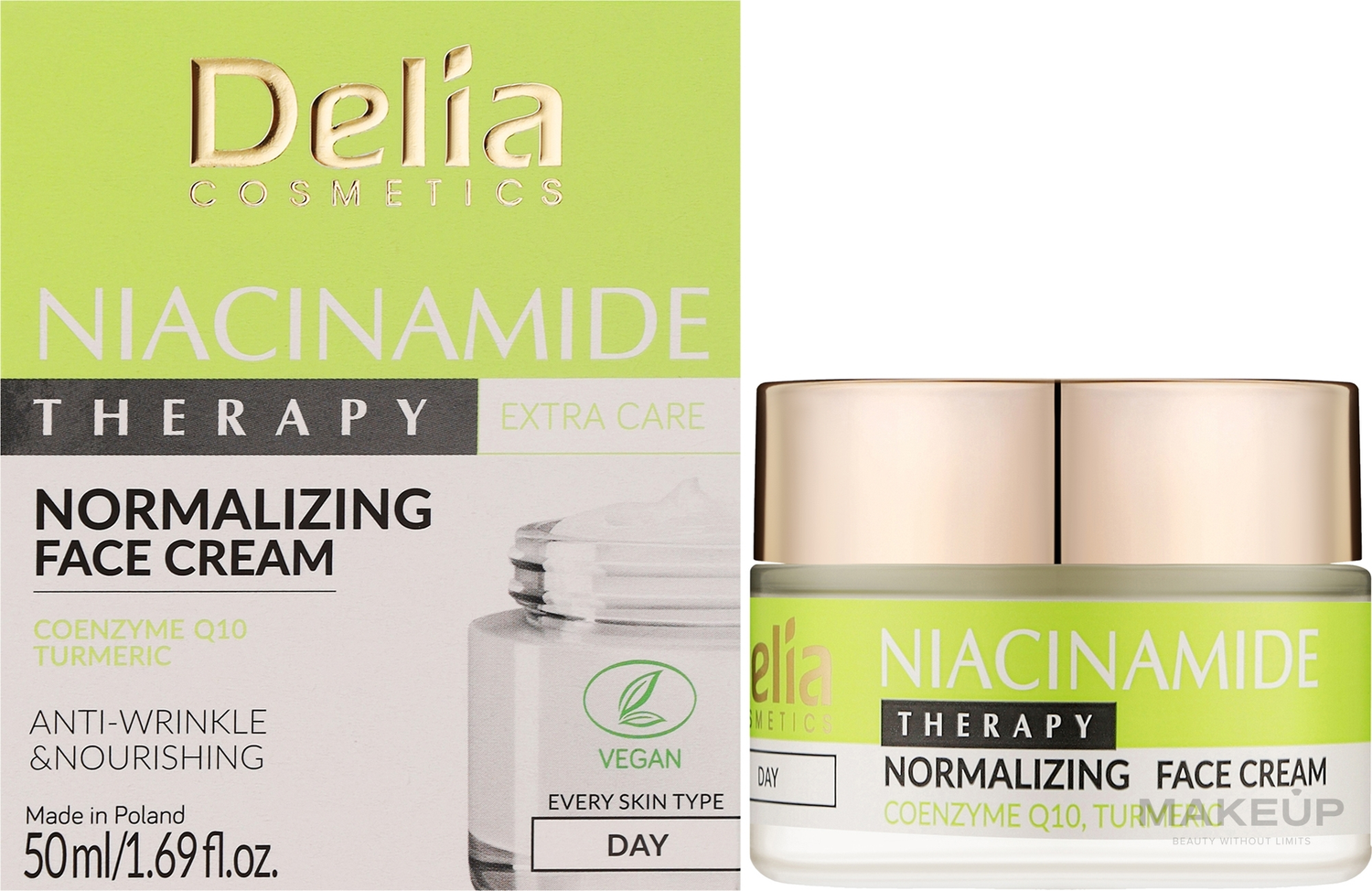 Delia niacinamide normalizing face cream 50ml