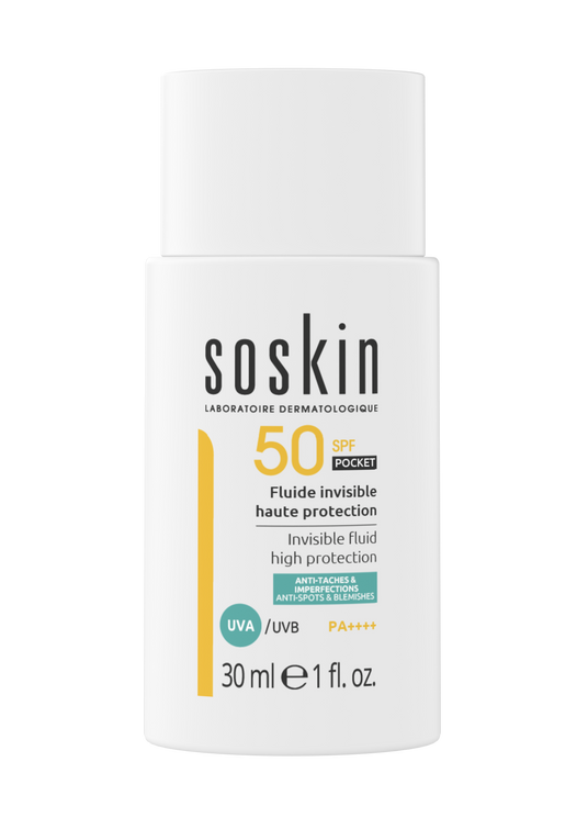 Soskin SPF50+ Pocket Invisible Fluid High Protection 30ml