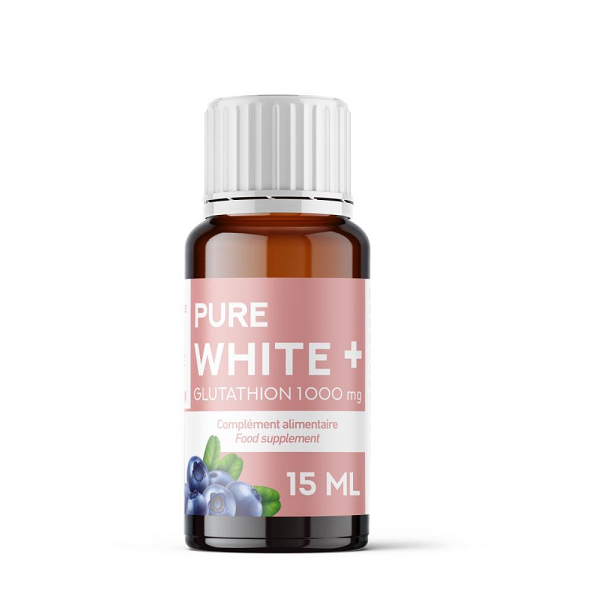 PURE WHITE + GLUTATION 10 BOTTLES