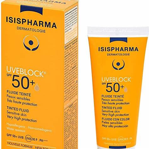 ISISPHARMA UVEBLOCK SPF50+ TINTED FLUID 40ML