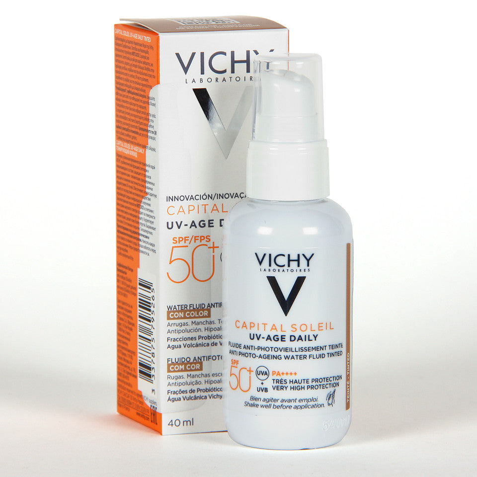 VICHY SPF50+ FLUID TINTED UV-AGE DAILY 40ML